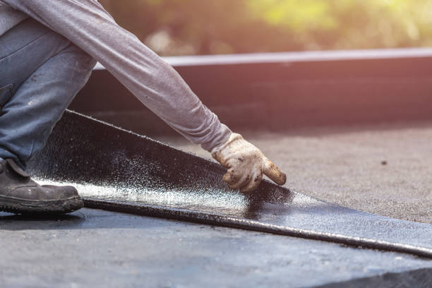Professional Basement Waterproofing technician working in Paris, TN